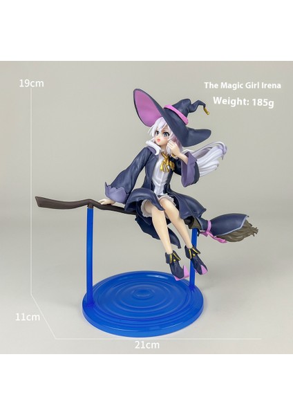 Hatsune Miku Figürü Anime Su Buz Ay Güzel Kız Rem Ram Qiongmei Iki Boyutlu Bebek Modeli Süsler (Yurt Dışından)