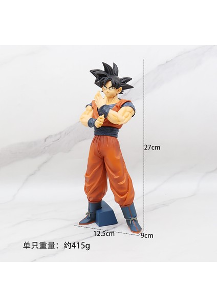Animasyon Büyük Dragon Ball Sun Wukong Şekilli Kalıp Süsleme Gogeta Vegetto Saiyan (Yurt Dışından)