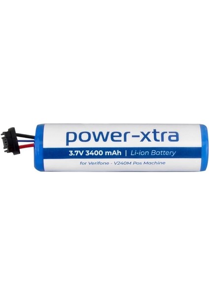 - Verifone - V240M Yüksek Kapasiteli Pos Bataryası - 3.7V 3400MAH Li-Ion Batarya