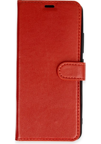 Realme 10 4g Kılıf Cüzdanlı Kapaklı Kılıf - Kırmızı fiyatları