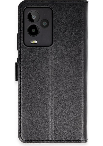 General Mobile Gm 24 Pro Kılıf Cüzdanlı Kapaklı Kılıf - Siyah