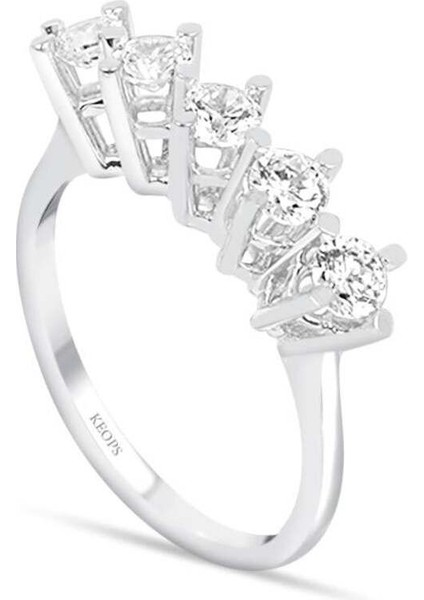 F Renk 0.65 Karat Pırlanta Beştaş Yüzük fiyatları