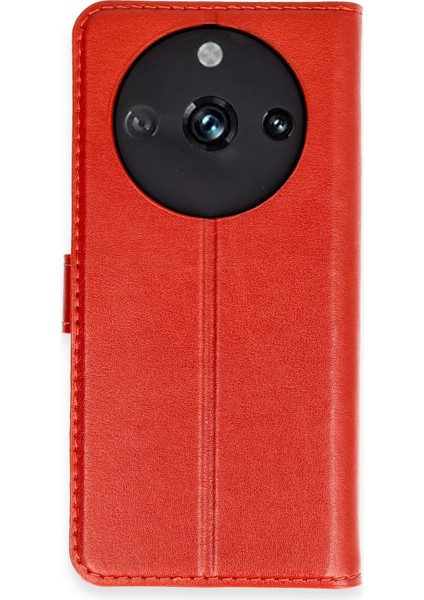 Realme 11 Pro Kılıf Cüzdanlı Kapaklı Kılıf - Kırmızı
