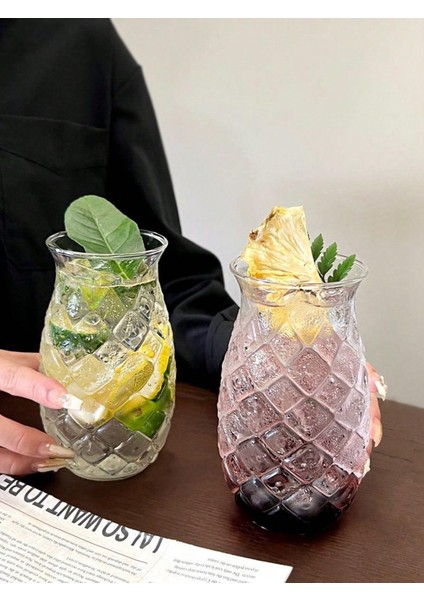 - 1 Adet Ananas Stil 550 ml Soğuk İçecek Bardağı indirimleri