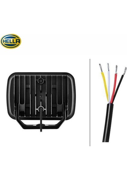 12V-24V Off-Road Lamba (8 Ledli) (2 Fonksiyonlu) (Krom Çerçeve) (222*153*58 Mm) 2600 Lümen fiyatları