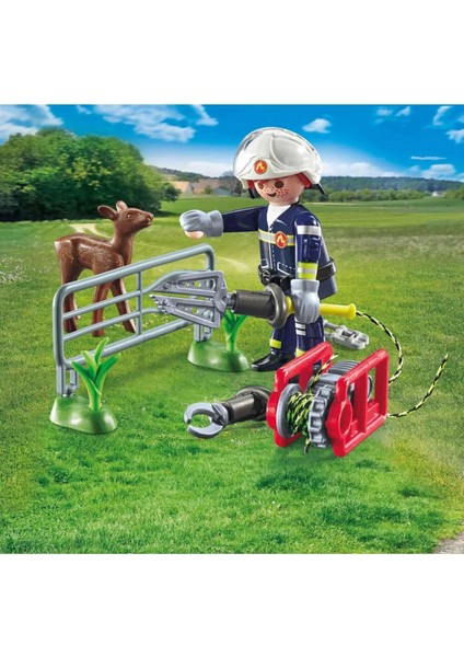 Playmobil Itfaiyeciler Hayvan KURTARMA71467 fiyatları