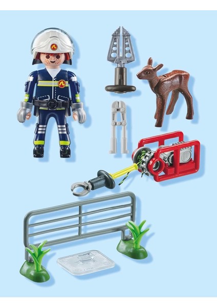 Playmobil Itfaiyeciler Hayvan KURTARMA71467 modelleri