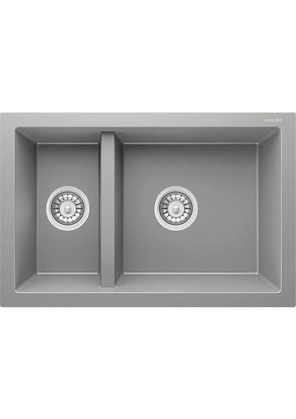 Tetragon 2b 65 Granit Eviye Stone Grey