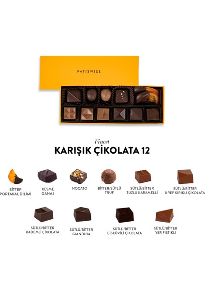 Finest Karışık Çikolata 12