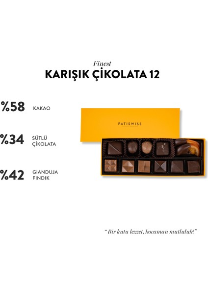 Finest Karışık Çikolata 12