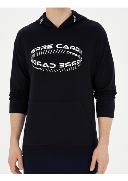 Erkek Lacivert Regular Fit Sweatshirt 50285219-VR033