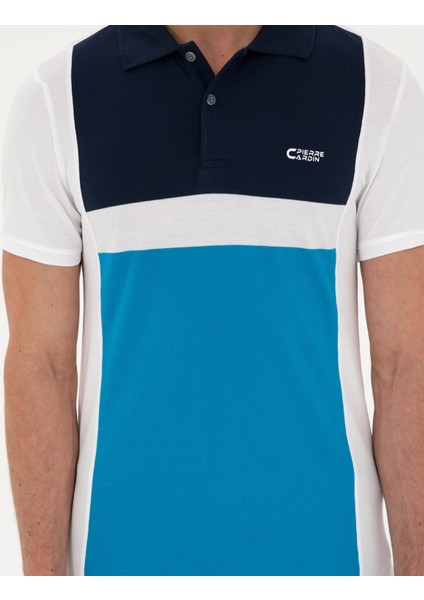 Erkek Lacivert Slim Fit Tişört 50285154-VR033