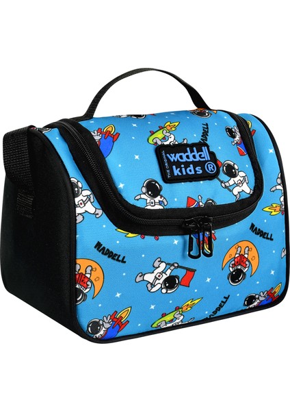 Royalglow Desenli Astronot Termal Beslenme Çantası ve Yemek Çantası Waddell