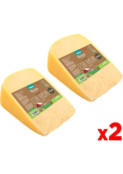 Gurme Eski Kaşar Peyniri Tam Yağlı Olgunlaştırılmış-2'li - 350 gr