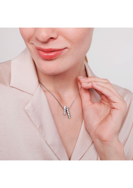 Yedi Adet Swarovski® Kristalli Paslanmaz Çelik Manyetik Kolye Ucu modelleri