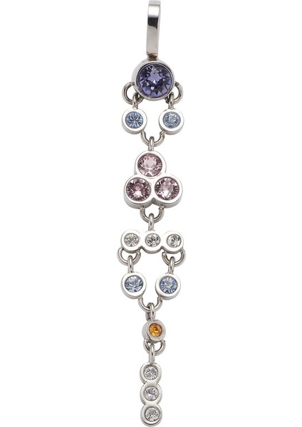 Renkli Swarovski® Kristalli Manyetik Kolye Ucu