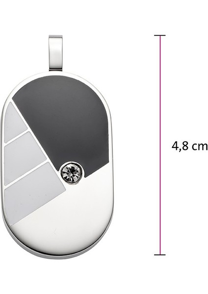 Berrak Swarovski® Kristalli Büyük Manyetik Kolye Ucu modelleri