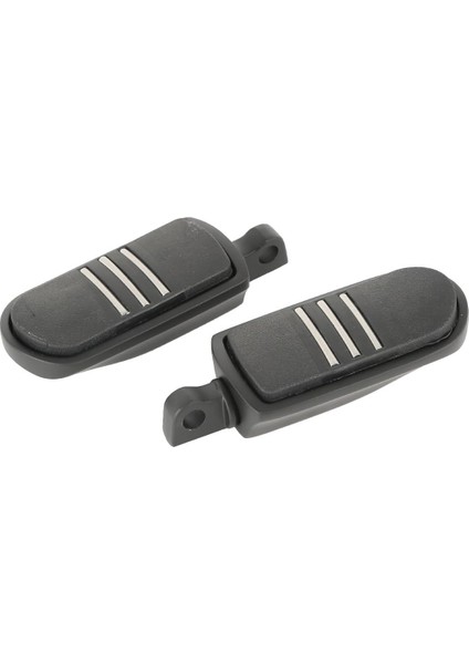 Siyah Metal Motosiklet L 32MM 10MM " Ayak Kazıklar Ayak Mandalları Footrest Pedalı Ön Arka Lastik Ayak Peg Istirahat Için Harley Demir Xl 883 1200 Dyna