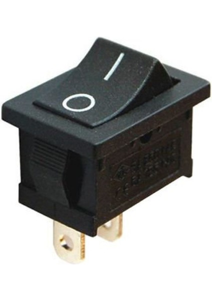 2 Pin Anahtar Adaptör Anahtarı On-Off On Off Buton ( 10 Adet)