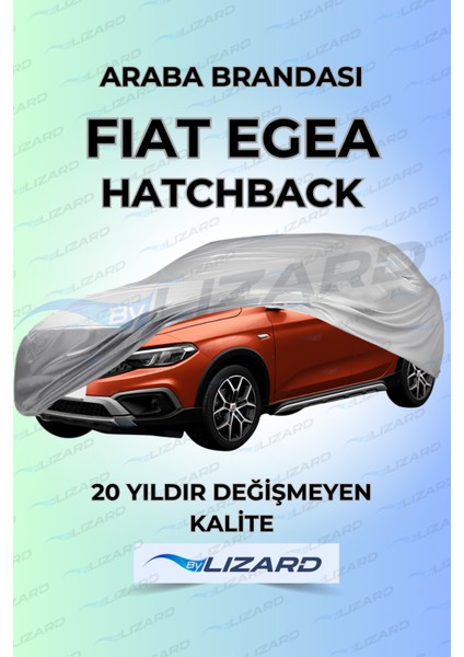 Fiat Egea Cross Hatchback Hb Uyumlu Lüks Araba Brandası Miflonlu Branda Oto Çadır Örtü