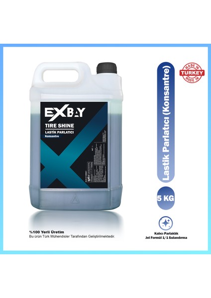 Tire Shine - Konsantre Lastik Parlatıcı 5 kg