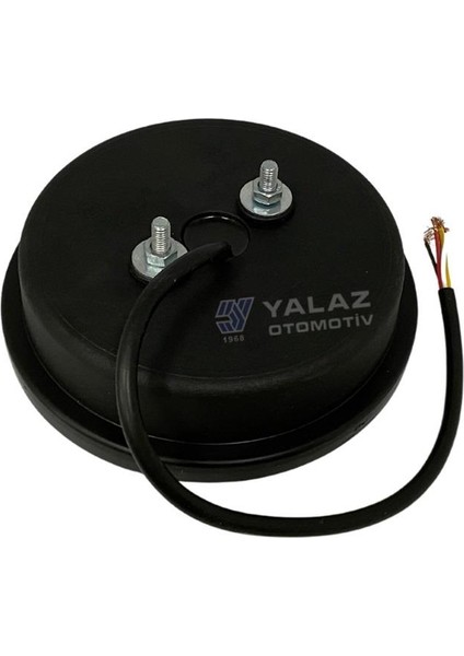 12V STOP LAMBASI LEDLİ (PARK-FREN-SİNYAL) (YUVARLAK) (140 MM)