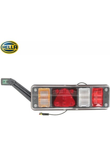 24V STOP LAMBASI LEDLİ KRONE DORSE BOYNUZLU SOL