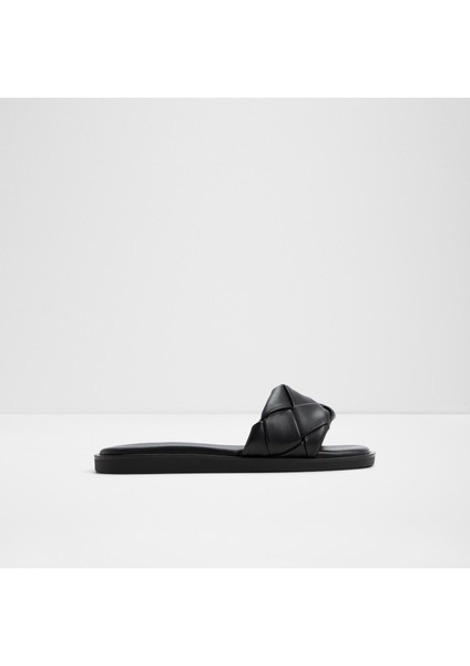 Esterelle Sandalet Düz Terlik - Siyah
