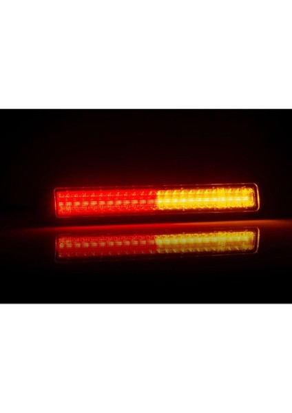 12V-24V STOP LAMBASI (LEDLİ) ((PARK-FREN-SİNYAL) (255*36 MM) E9