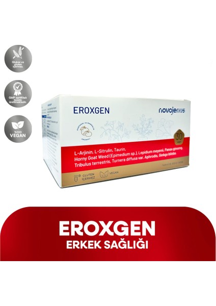 Eroxgen Erkek Takviyesi (30 Saşe) fırsatları