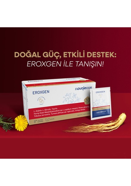Eroxgen Erkek Takviyesi (30 Saşe) modelleri