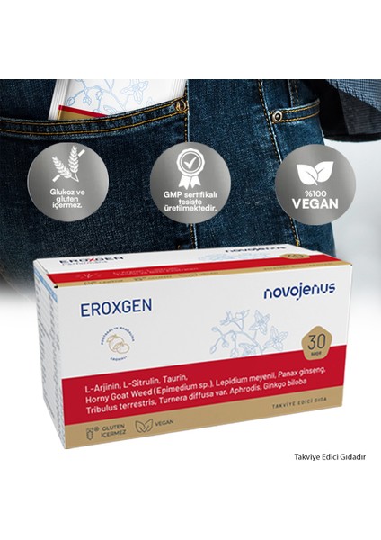 Eroxgen Erkek Takviyesi (30 Saşe)