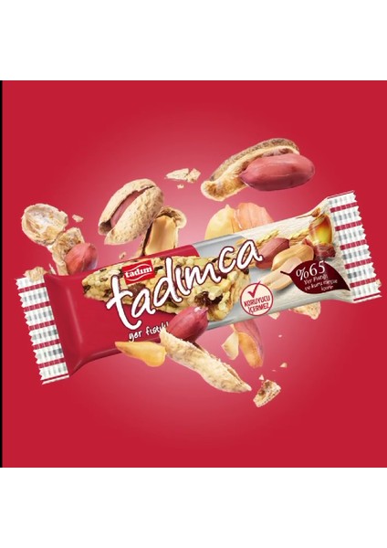 Yer Fıstıklı Bar 30 gr x 20 Adet'li Paket