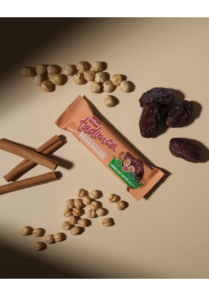 Hurmalı Bar Fındık & Tarçınlı 40 gr x 20 Adet ( Vegan )