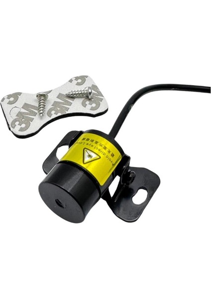 12V Arka Sis Lambası Yuvarlak Kırmızı Lazer Işık (18 Mm)
