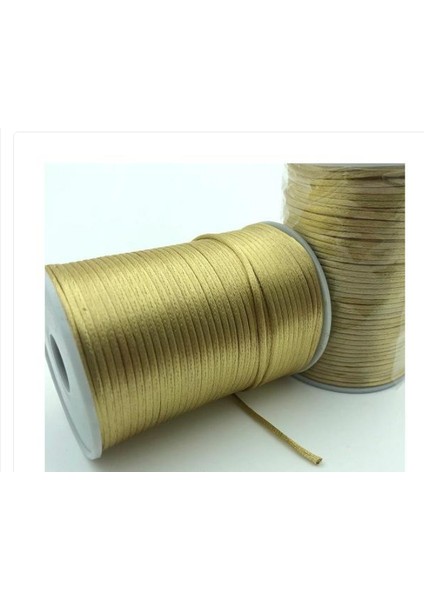 Altın ( Gold ) İnce Filoş İp 2 Mm 3 Top