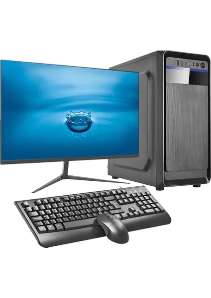 Intel I3 4n 8gb Ram 240GB SSD 24" Monitörlü Ofis Bilgisayarı
