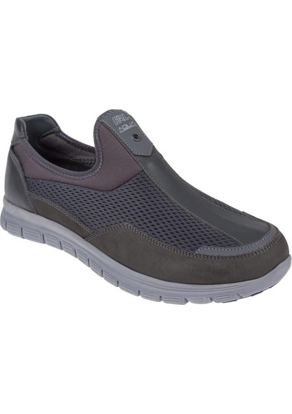 Hafif Taban Erkek Spor Ayakkabı Sneaker FOR-44104 Füme