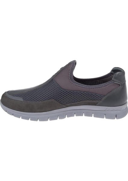 Hafif Taban Erkek Spor Ayakkabı Sneaker FOR-44104 Füme