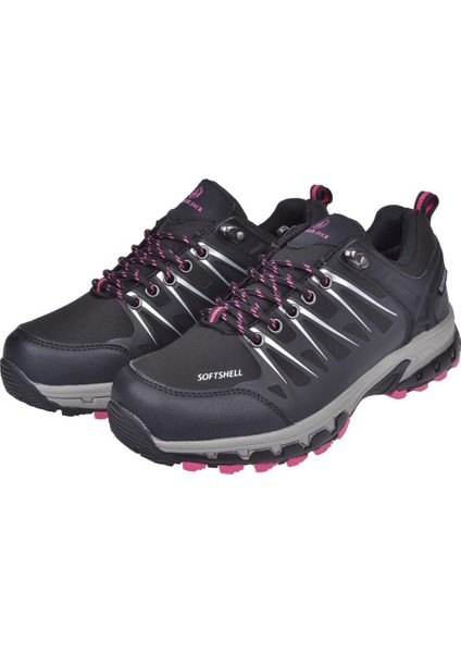 Su Geçirmez Outdoor Kadın Spor Ayakkabı HJ-19905-Z Siyah Pembe