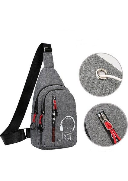 Aydınlık Çocuklar Erkek Göğüs Çantası 2025 Yeni Moda Crossbody Çanta (Yurt Dışından) fırsatları