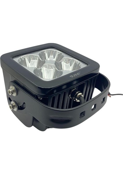 9V-36V ÇALIŞMA LAMBASI KARE LED (115*115) (4 X 10W)