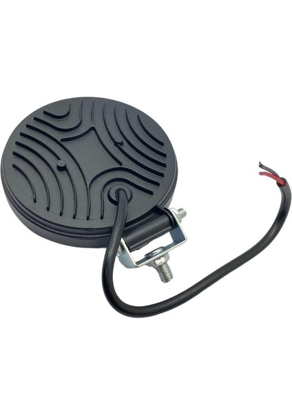 10V-30V ÇALIŞMA LAMBASI 9 X 3W POWER LEDLİ YUVARLAK (115*128 MM) TURUNCU