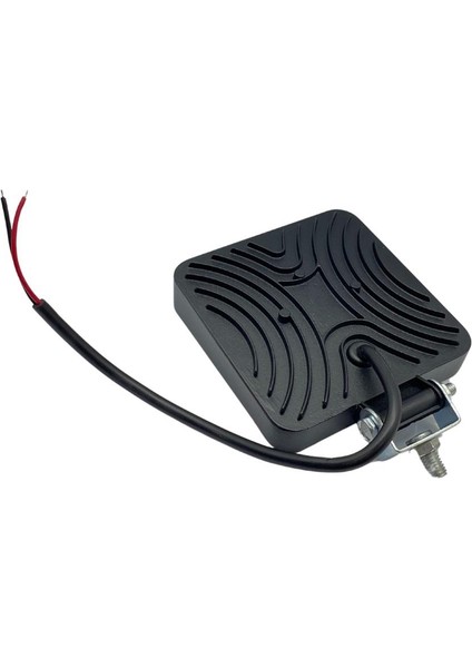 10V-30V ÇALIŞMA LAMBASI 9 X 3W POWER LEDLİ KARE (126*107 MM) TURUNCU