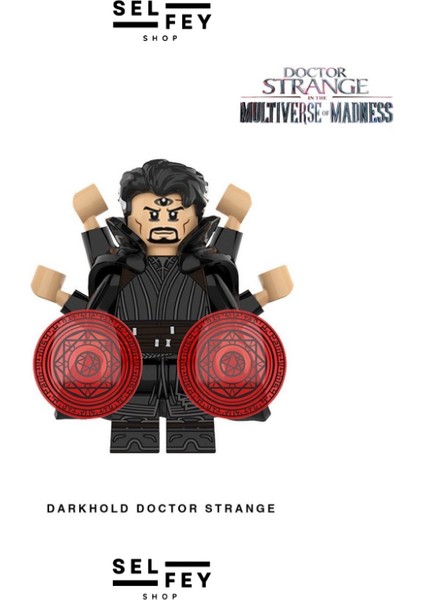 Lego Model Darkhold Doctor Strange Özel Mini Figür Anahtarlık