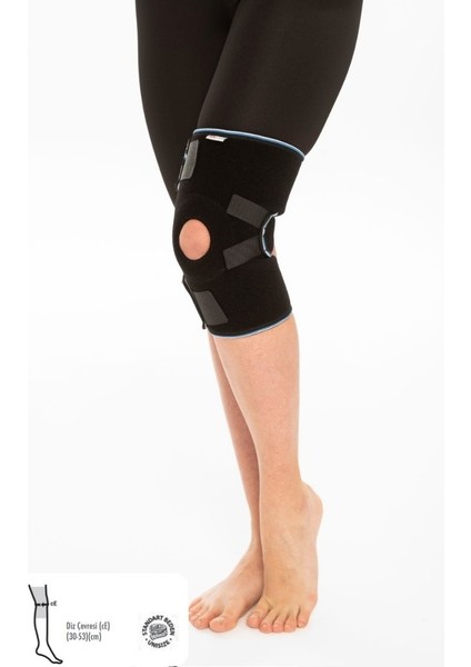 433PA Neopren Açık Patella Destekli Dizlik