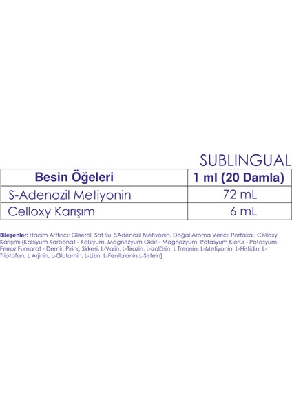 SAM-e 30 ml Dilaltı Damla MODUNUZ YÜKSEK OLSUN