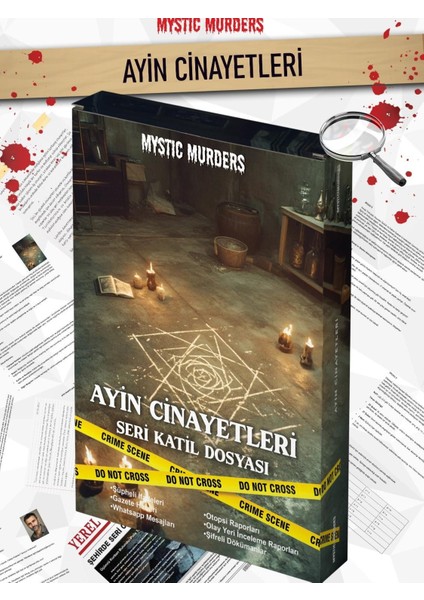 Dedektiflik Cinayet Çözme Oyunu - Ayin Cinayetleri