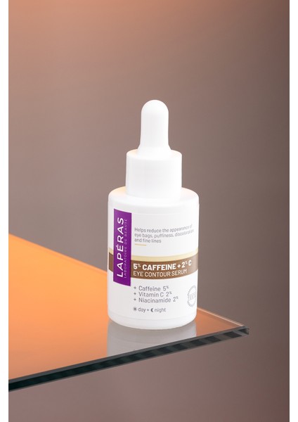 5% Caffein 2% Vitamin C Aydınlatıcı Kafein Vegan Göz Altı Serumu 2'li Paket