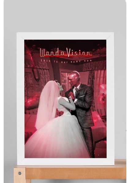 Wandavision Çerçeveli Tablo - Marvel Dizi Posteri Tablo